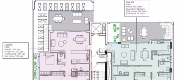 3 dormitorios apartamento en venta en Larnaca, Larnaka, Cyprus № 9292 13