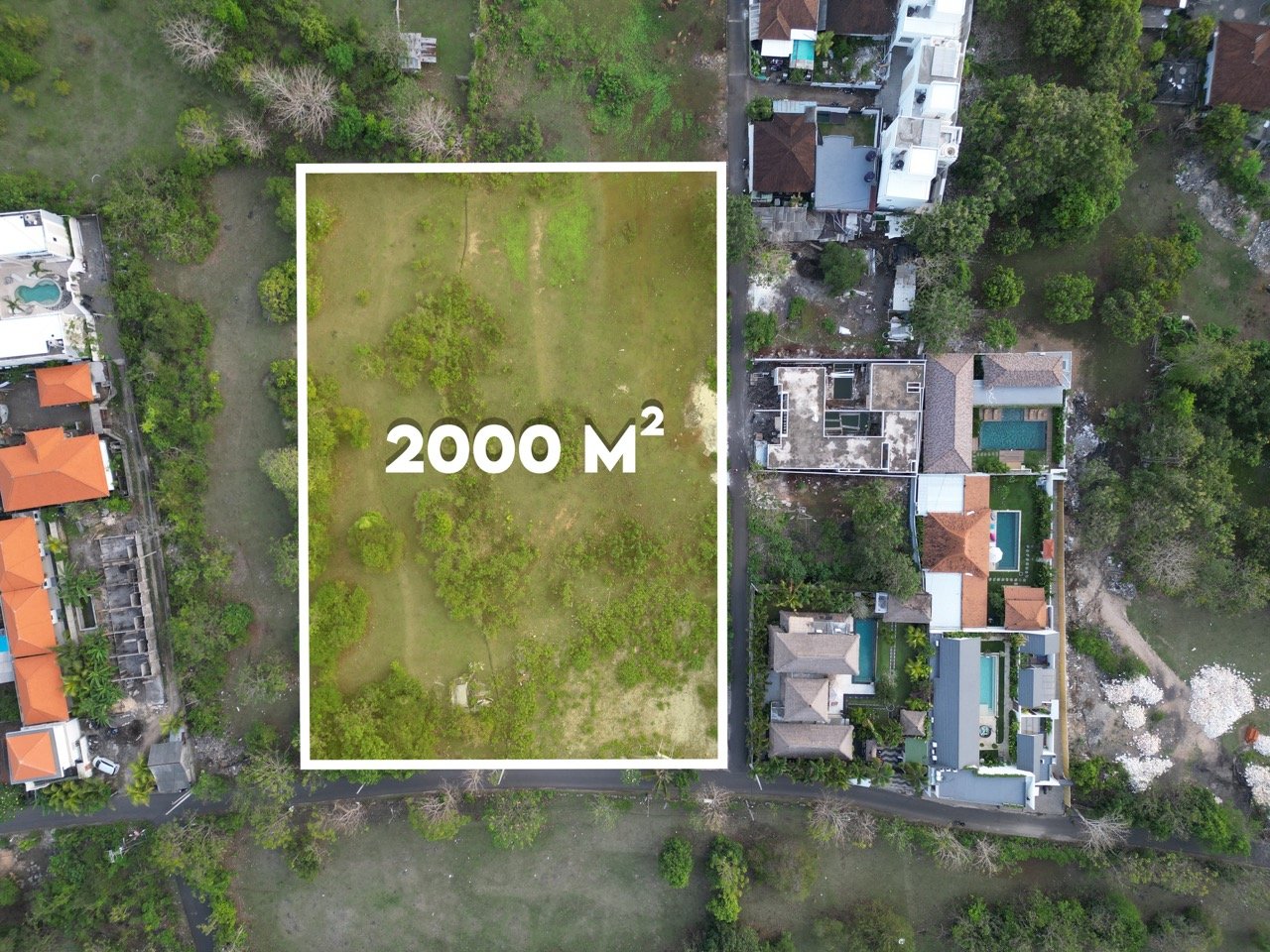 Grundstück in Ungasan, Indonesia 2000m², Nr. 61714