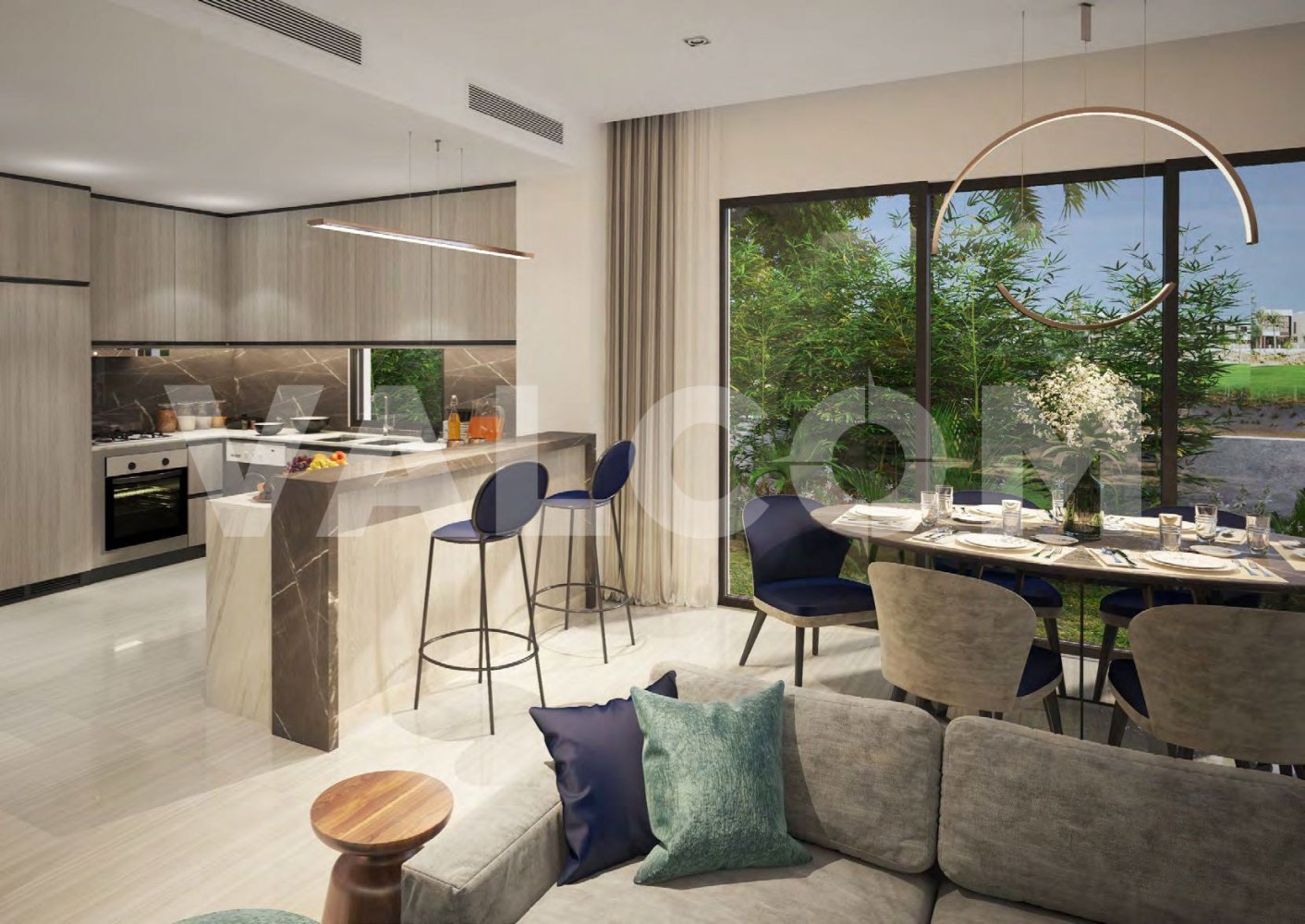 Moradia em banda T4 em DAMAC Hills (Akoya by DAMAC), UAE N.º 12799