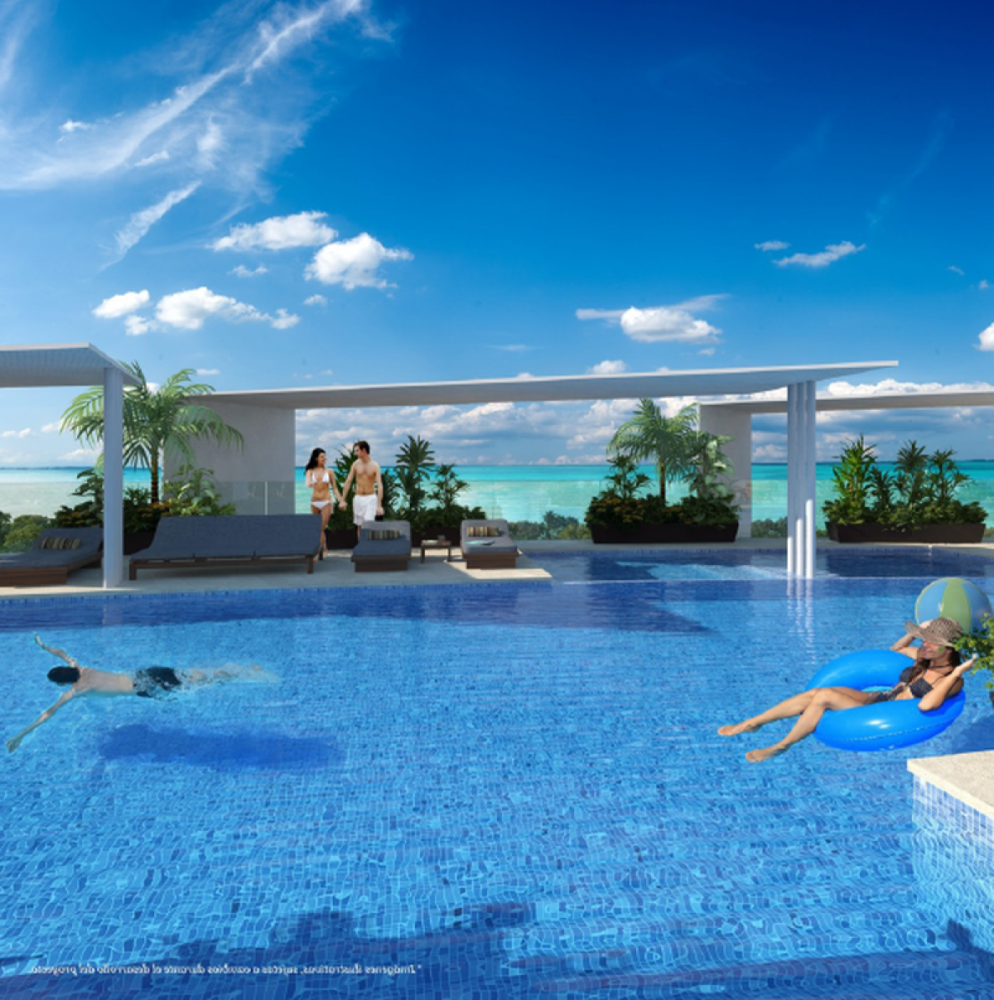 2 bedrooms Apartment in Solidaridad, Mexico No. 149511