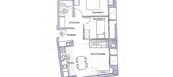 2 غرف نوم شقة في Sabadell, Spain رقم 82198 12