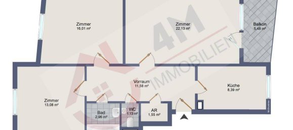 Apartamento T2 em Ottakring, Austria N.º 132039 10