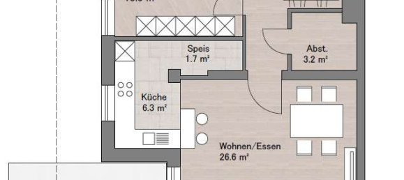 1 Schlafzimmer Wohnung in Dillingen an der Donau, Germany, Nr. 183804 4
