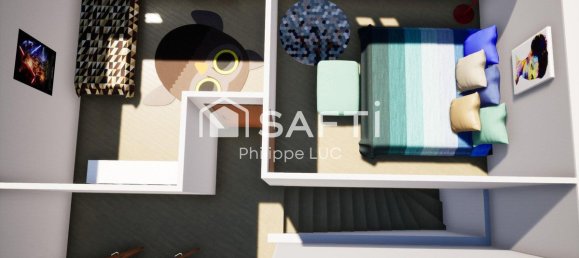 Дуплекс с 2 спальнями в Денвиль, Франция № 84425 9