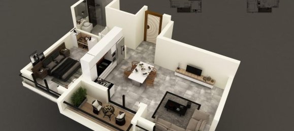 2 rooms Penthouse in Mahmutlar, Turkey No. 9772 8