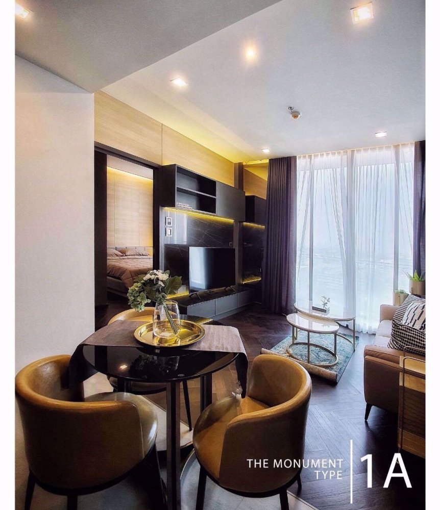 Кондоминиум  с 1 спальней в The Monument Sanampao, Пляж Рейли, Таиланд № 32338