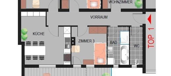 4-salle Appartement à Volkermarkt, Austria No. 181509 6
