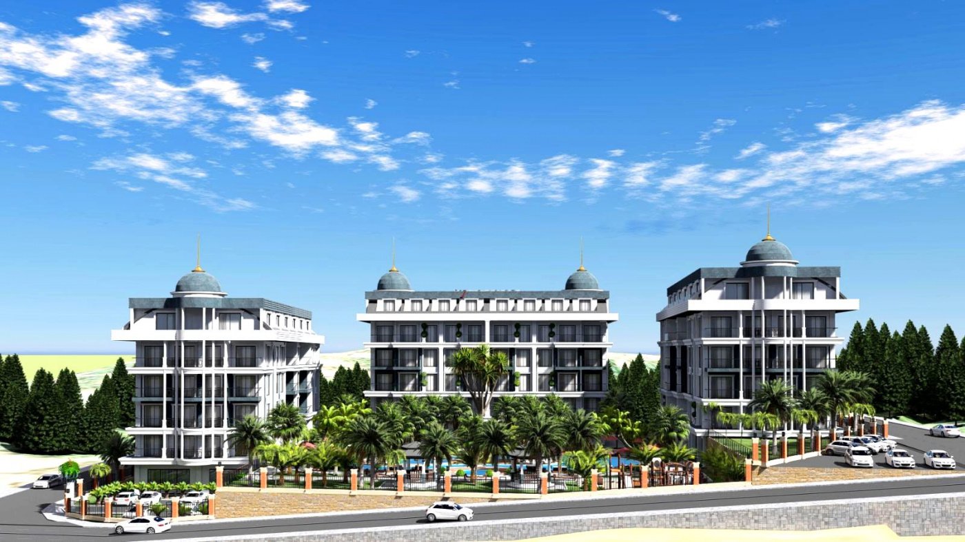 Apartment 1+1 in Oba, Turkey No. 10668