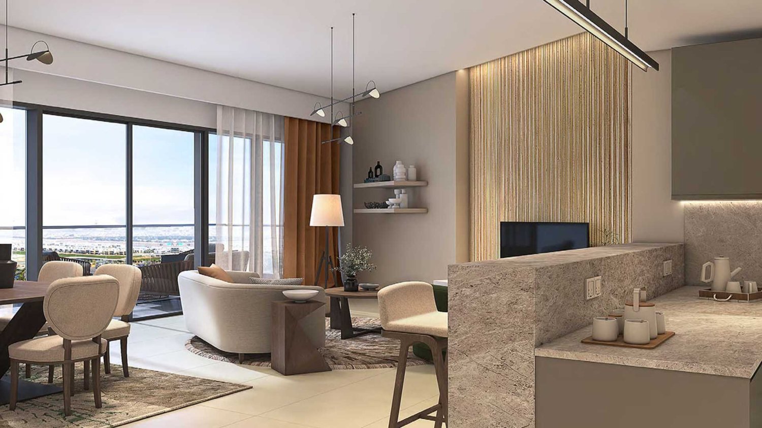 Apartamento de 2 dormitorios en GOLF GATE 2, Dubai, UAE No. 61955