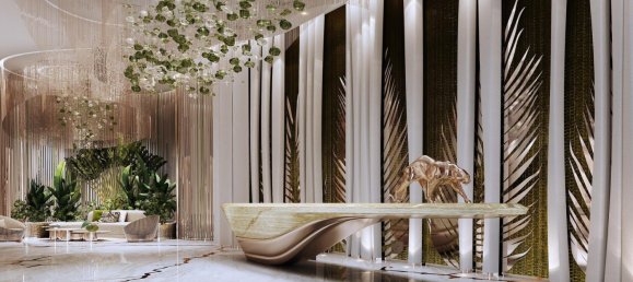 Квартира с 2 спальнями в DAMAC BAY 2, Dubai Harbour, ОАЭ № 62266 3