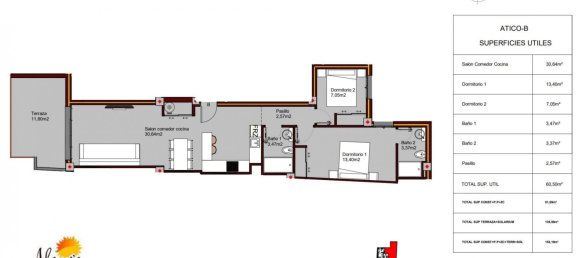 2 bedrooms Penthouse in Torrevieja, Spain No. 9672 12