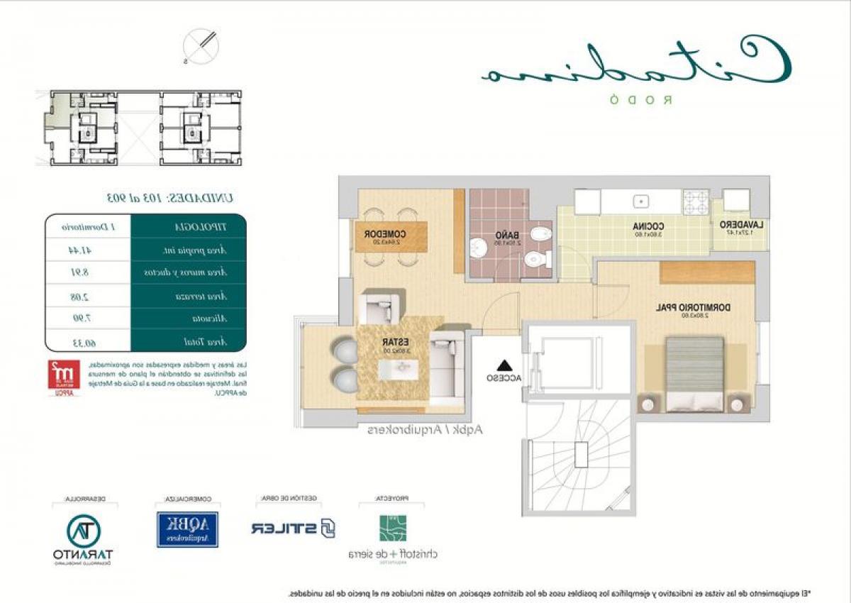 Studio à Montevideo, Uruguay No. 3040