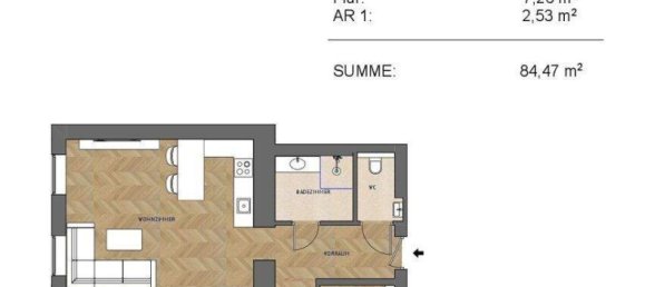 4غرفة شقة في Vienna, Austria رقم 226979 29