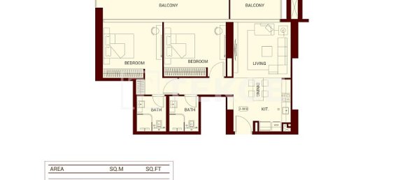 2 bedrooms Apartment in Jumeirah Village Circle, UAE No. 53508 9