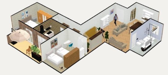 2 chambres Appartement à Rome, Italy No. 315079 4