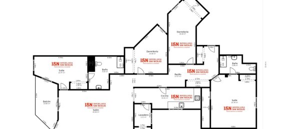 Apartamento de 4 dormitorios en Palma de Mallorca, Spain No. 47223 34