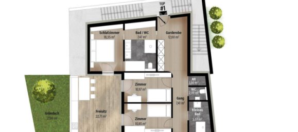 Дом с 3 спальнями в Швац, Австрия № 205187 21