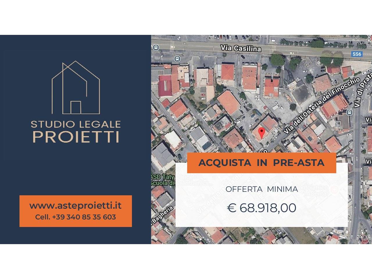 Armazém em Rome, Italy 112 m² N.º 305718