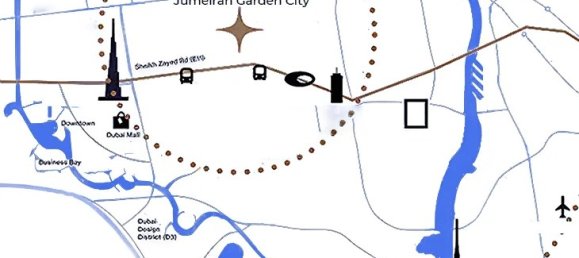 Apartamento de 1 dormitorio en Al Satwa, UAE No. 65746 7