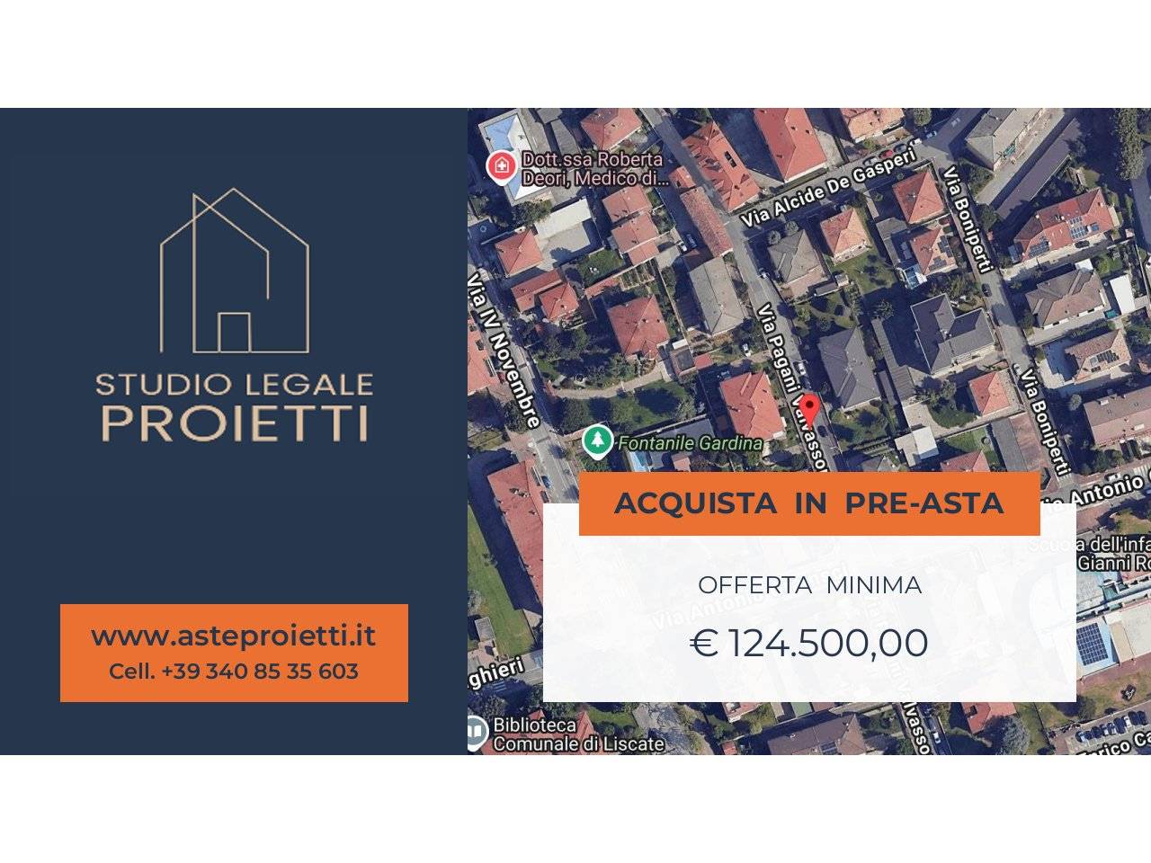 3 Schlafzimmer Wohnung in Liscate, Italy, Nr. 303135