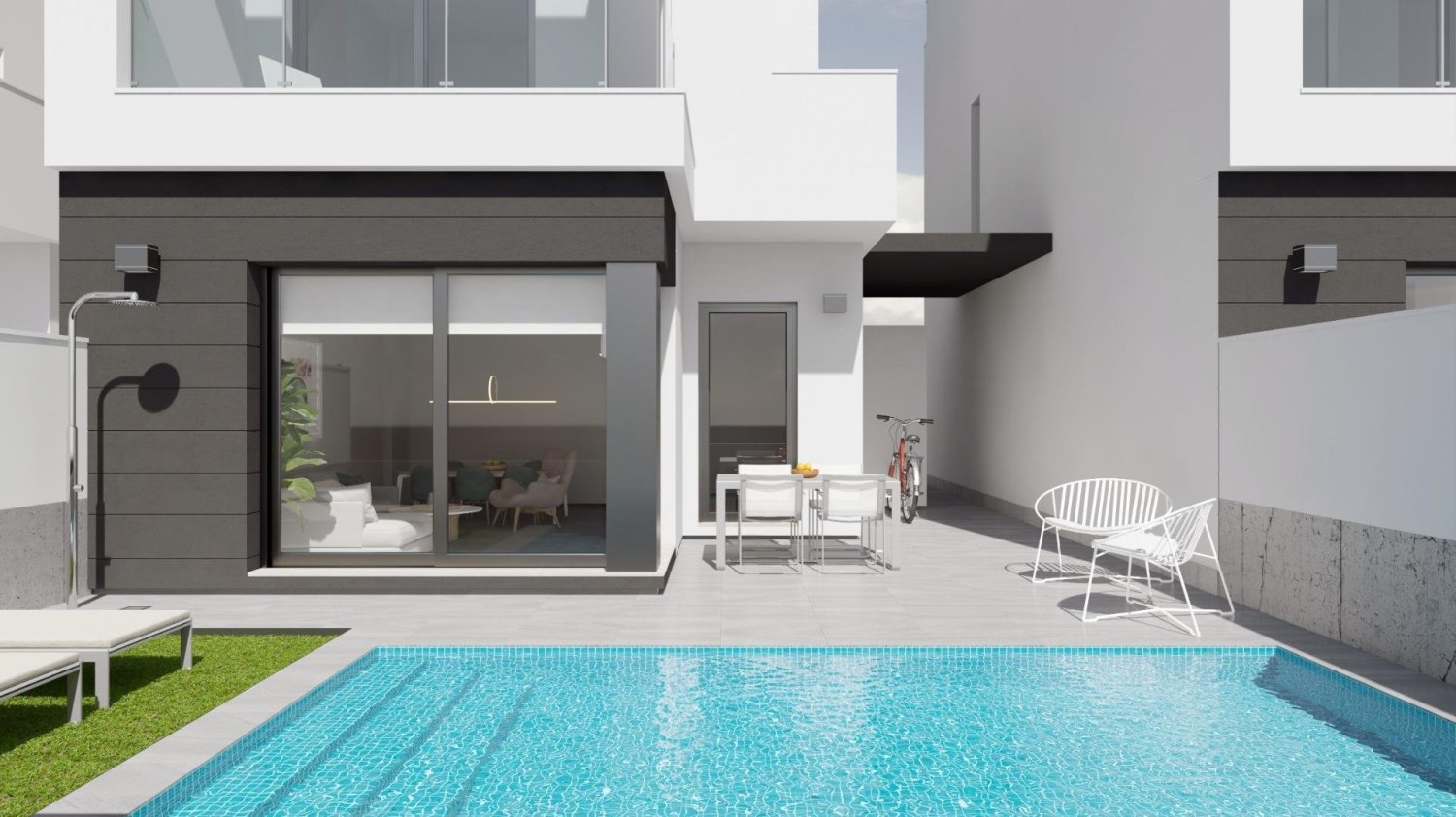 3 dormitorios villa en venta en Santiago de la Ribera, Murcia, Región de Murcia, Spain № 365315
