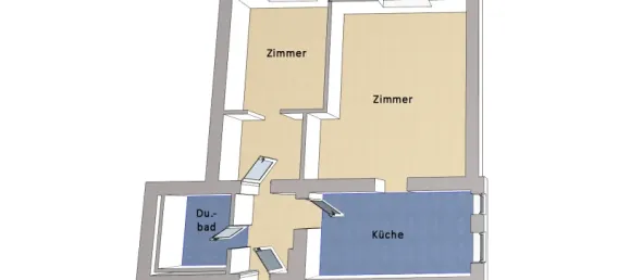 2غرفة شقة في Grunewald, Germany رقم 23218 8