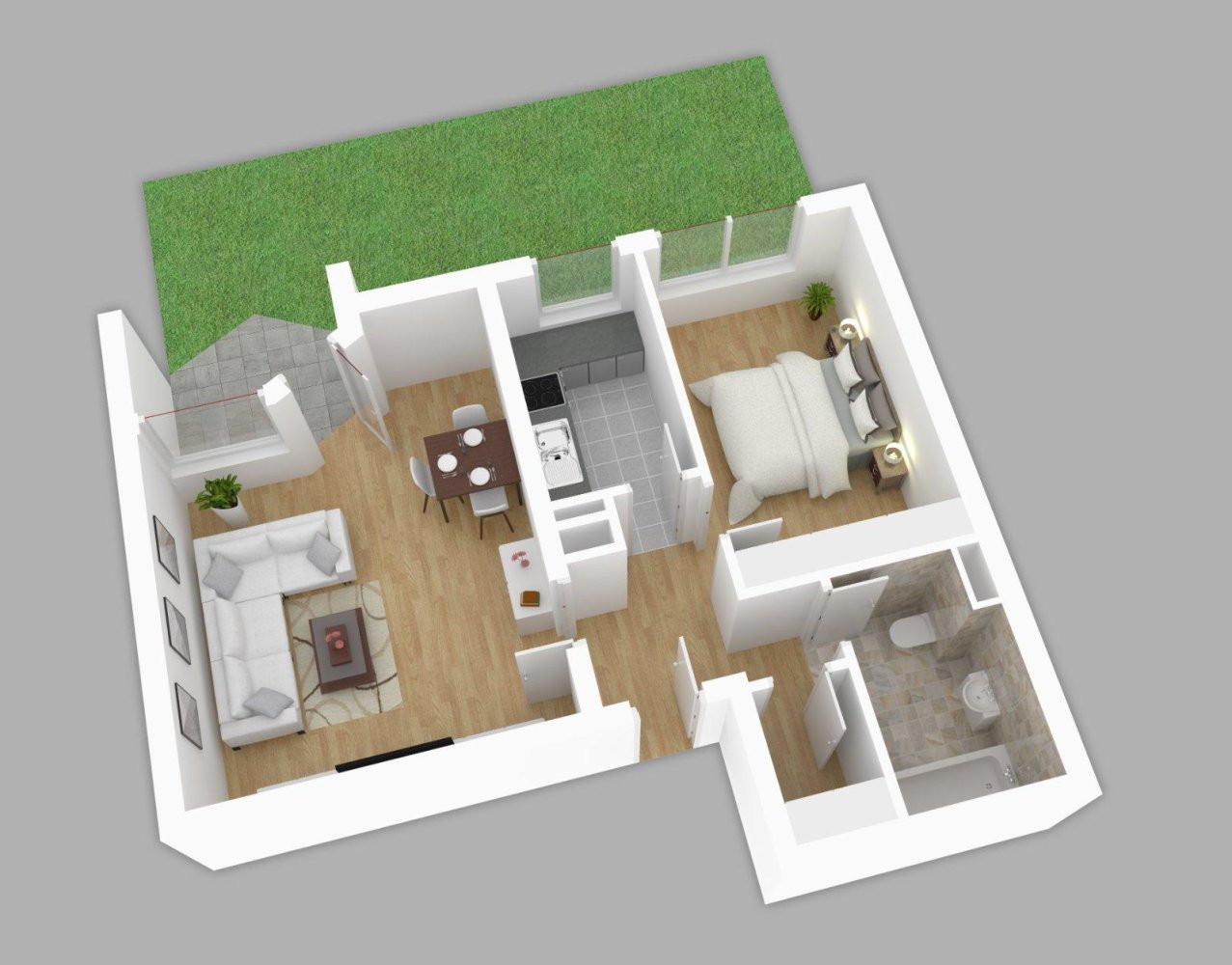 1 chambre Appartement à Munich, Germany No. 231308