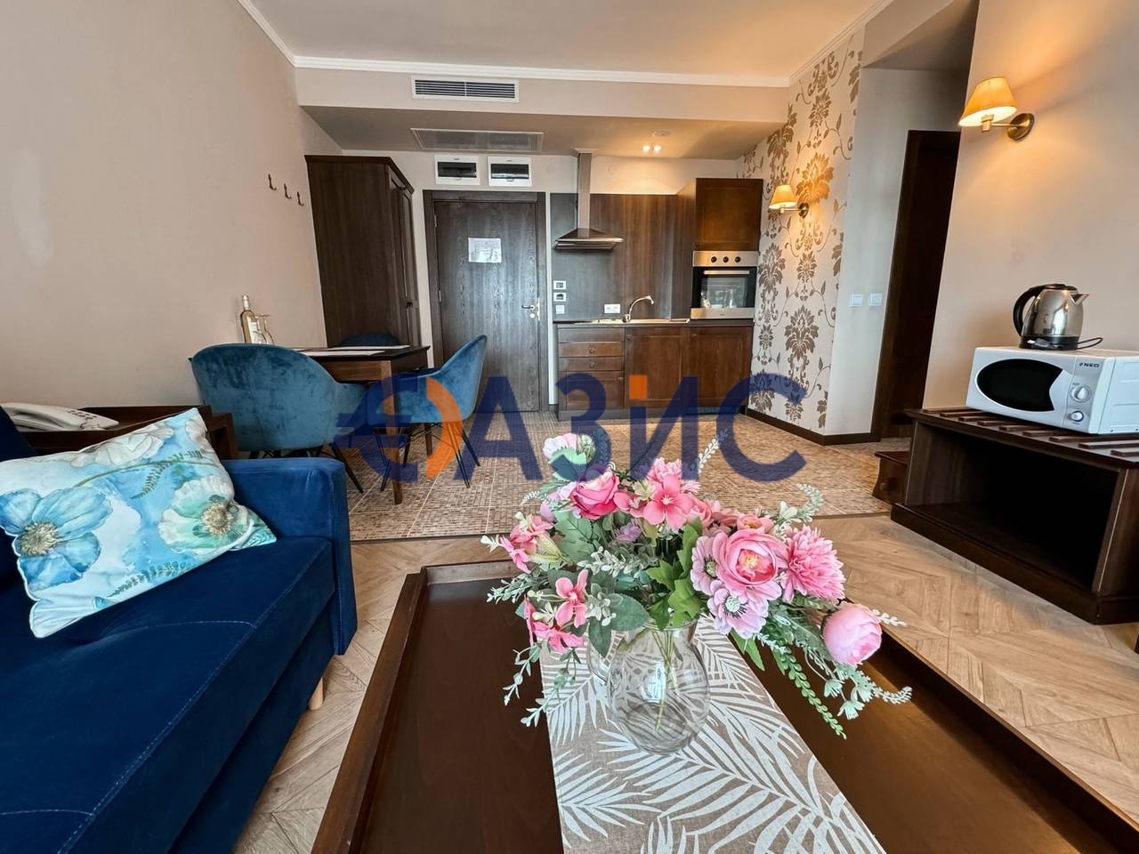 Квартира с 1 спальней в Свети-Влас, Болгария № 649