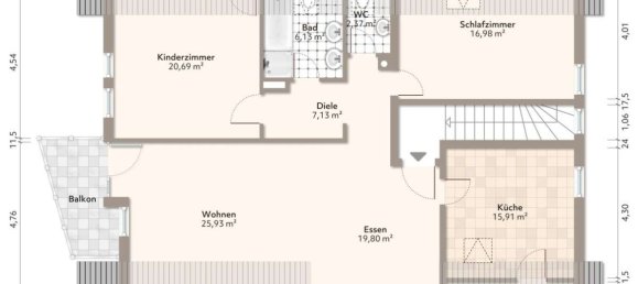 2 chambres Appartement à Rhein-Neckar-Kreis, Germany No. 368376 9