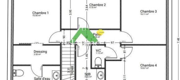 5 Schlafzimmer Haus in Saint-Crepin-Ibouvillers, France, Nr. 301356 9