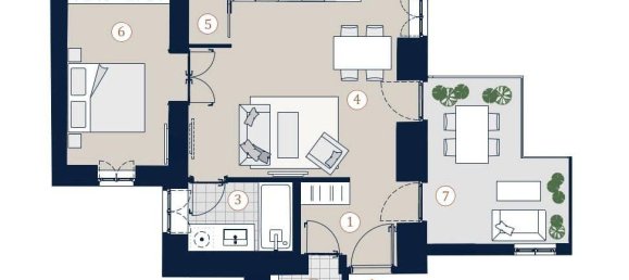 2-salle Appartement à Alsergrund, Austria No. 134590 15