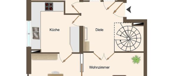 2 bedrooms Duplex in Mahlsdorf, Germany No. 11281 16