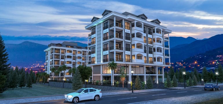 Apartment 1+1 in Kargicak, Turkey No. 1113