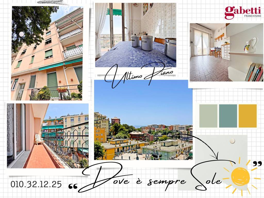Apartamento de 3 dormitorios en Genoa, Italy No. 13606