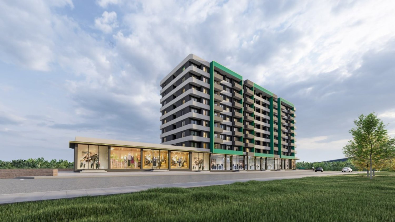 Wohnung 2+1 in Mersin, Turkey, Nr. 31854