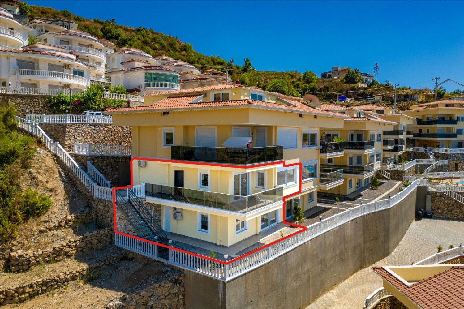 Apartamento de 3+2 en Alanya, Turkey No. 1089
