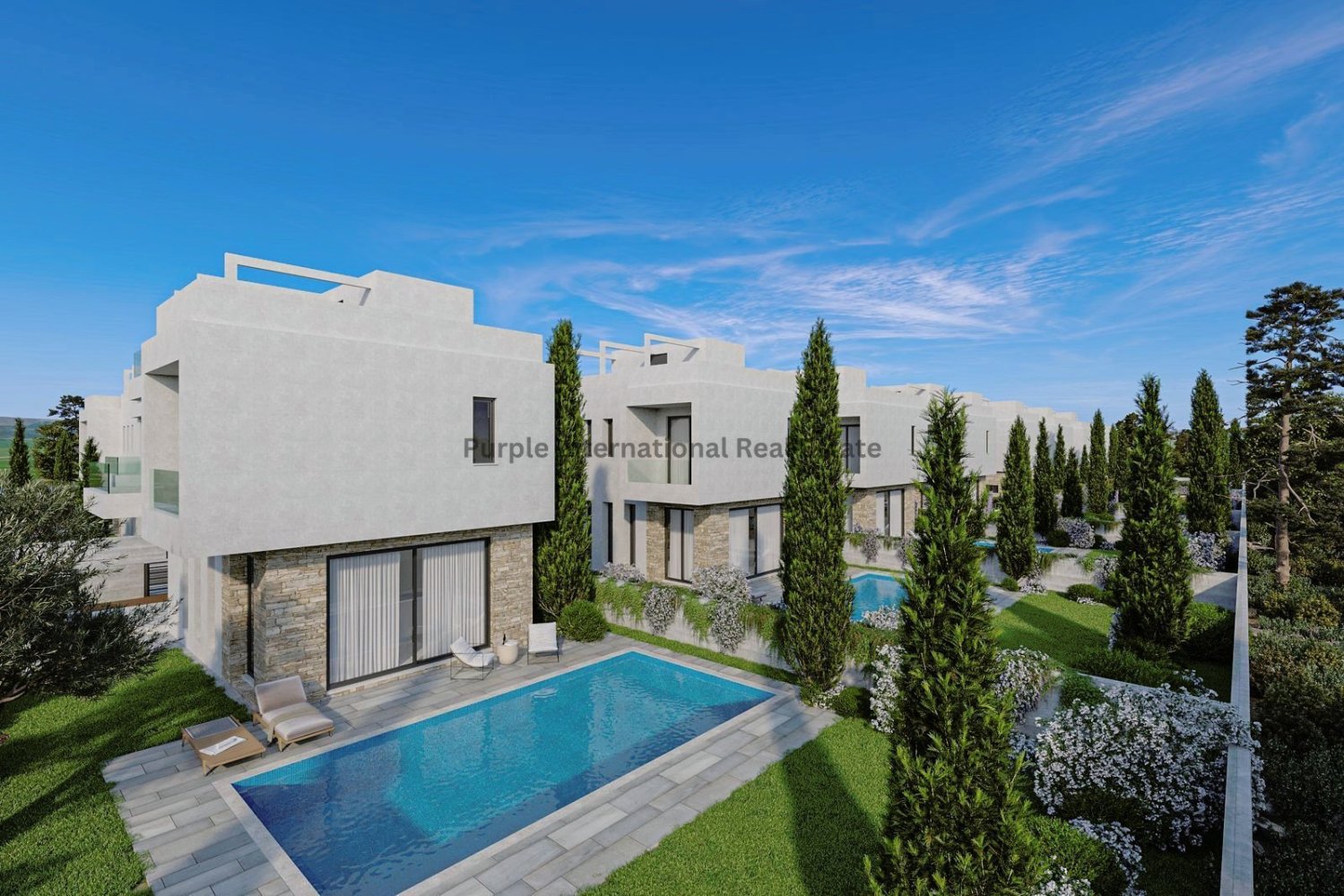 Вилла с 3 спальнями в Като-Пафос, Кипр № 5468