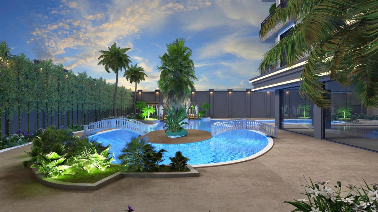 Penthouse 1+1 in Elite Elize 4 Residence, Alanya, Turkey No. 35022