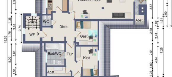 Adosado de 2 dormitorios en Gutersloh, Germany No. 322095 28
