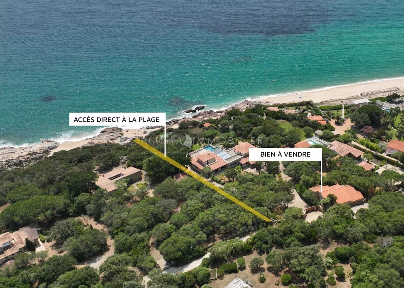 Квартира с 3 комнатами в Ольмето, Франция № 59623