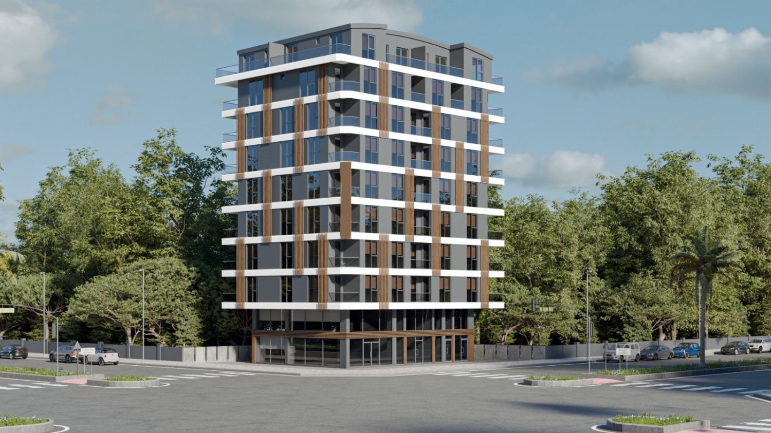 Wohnung 1+1 in Antalya, Turkey, Nr. 32315