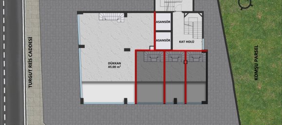 Wohnung 1+1 in Antalya, Turkey, Nr. 32315 4