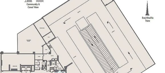 Apartamento de 2 dormitorios en Business Bay, UAE No. 2980 17