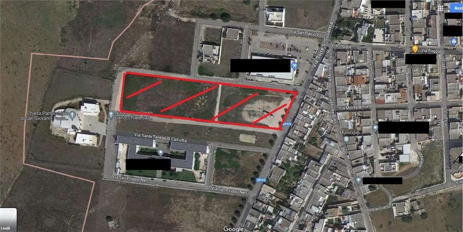  قطعة أرض في Mesagne, Italy 521متر مربع رقم 85470