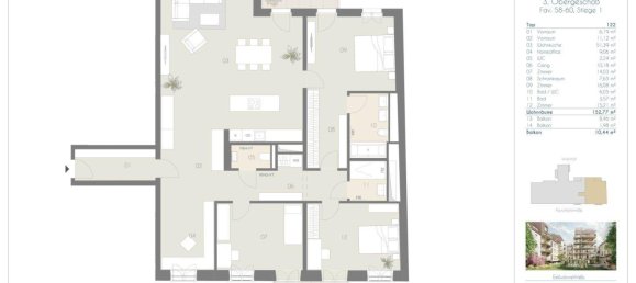 Apartamento de 5 divisões em Wieden, Austria N.º 2034 15