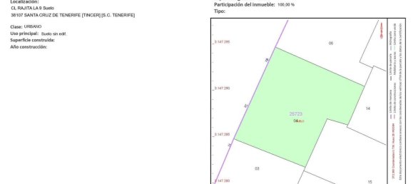  قطعة أرض في Santa Cruz de Tenerife, Spain رقم 171081 9