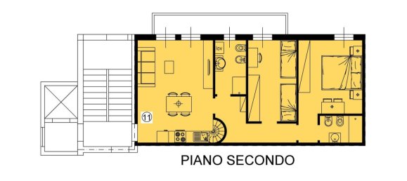 4-Zimmer Penthouse in Lentate sul Seveso, Italy, Nr. 3868 15