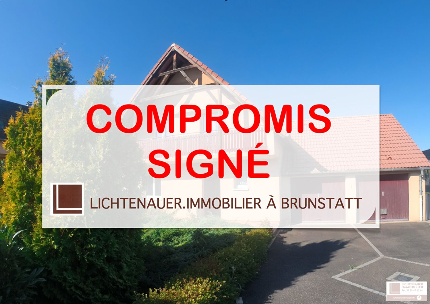 Casa de 3 dormitorios en Zillisheim, France No. 220418