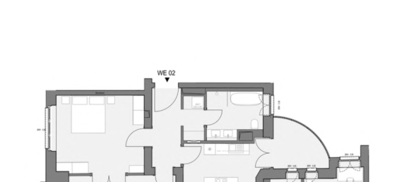 Квартира с 2 спальнями в Фриденау, Германия № 38950 22