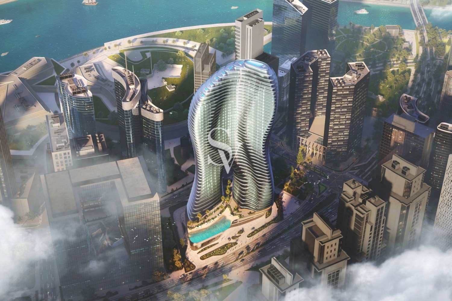 2 Schlafzimmer Wohnung in BINGHATTI CRESCENT, Business Bay, UAE, Nr. 118701